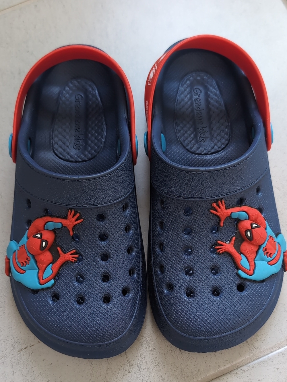 Kids Spider Slip-On Clogs - Kids Shoes